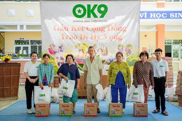 “Trao đi hy vọng” – OK9 viết tiếp câu chuyện nhân ái tại Bến Tre