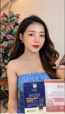 HOT GRIL HỒNG HẠNH NÓI GÌ VỀ BỘ ĐÔI COLLAGEN COLLATARIS VNUA VÀ VIÊN UỐNG TRẮNG DA CHỐNG NẮNG OPTIWHITE VNUA 